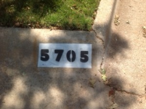 Driveway Numbers