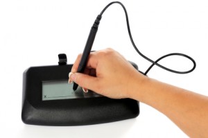 Electronic Signature Machine